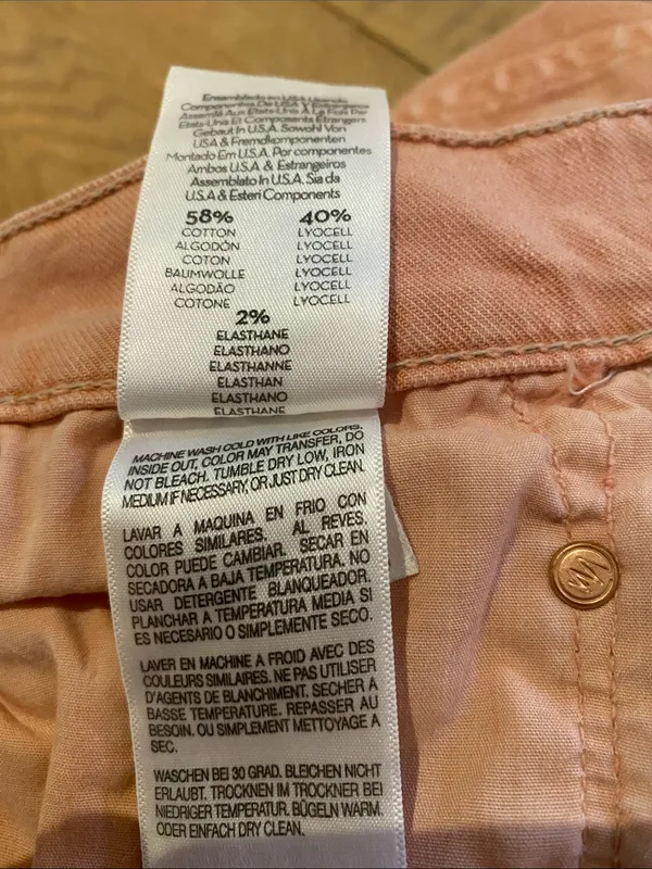 Mother The Insider Ankle Fray Jeans Chalk It Up Size 28 - Image 7
