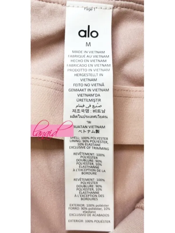 Alo Micro Plisse Game On Tennis Dress Pink Quartz Padded Belted Pleated Mini M - Image 13