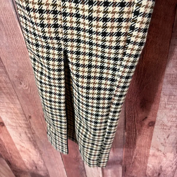 Who What‎ Wear Black And White Houndstooth Print Pull On Pants Size 12 - Image 5