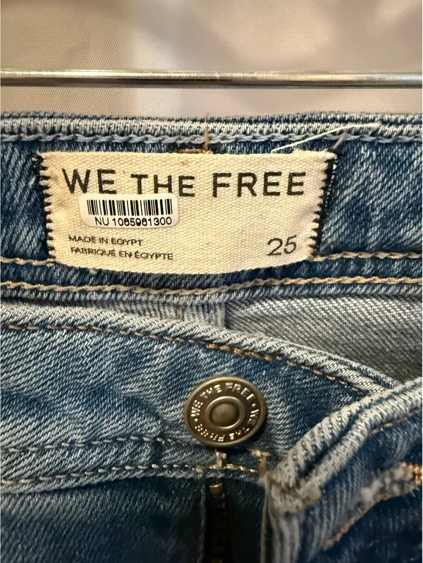Free People Love Bomb Flare Jeans Size 25 NWT - Image 4