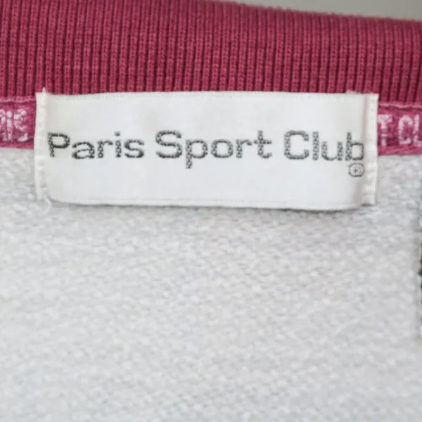 Vintage 90s Paris Sports Club Plaid Polo Shirt - Image 6