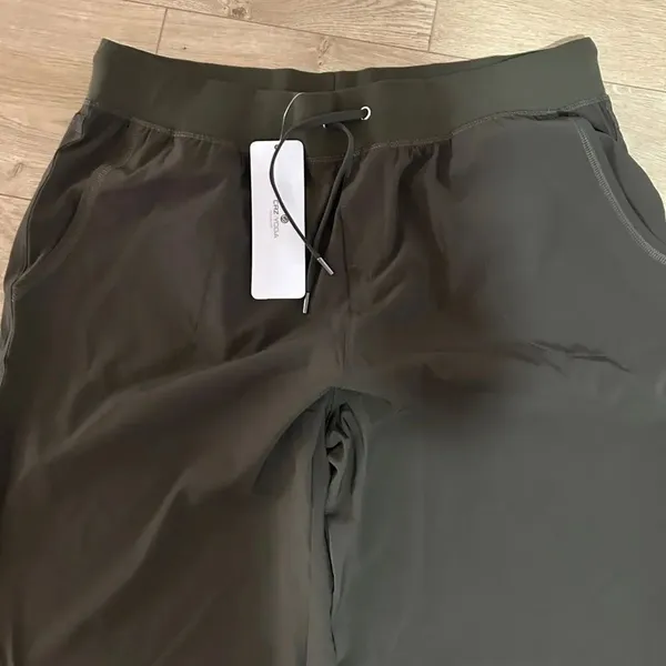 CRZ YOGA Women's Lightweight Workout Joggers, Dark Olive, Size XL, NWT - Image 4