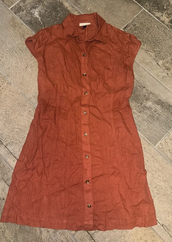 Universal thread button up dress - Image 2