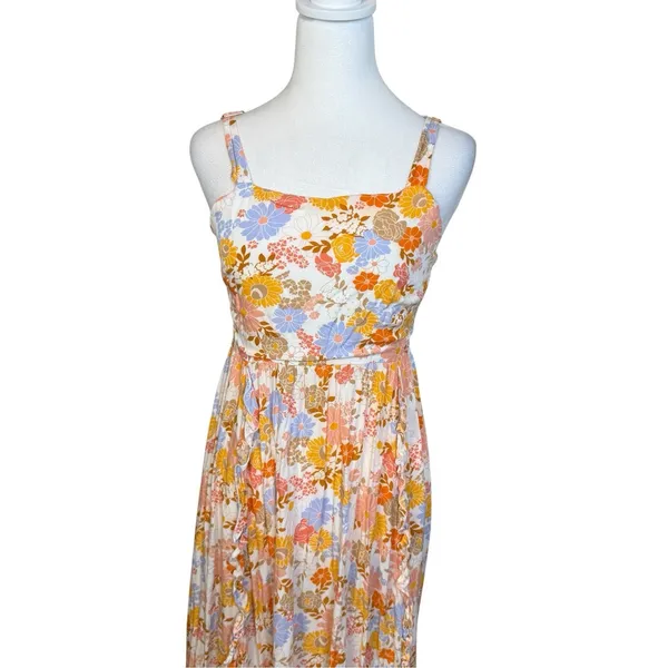Petal And Pup Floral Maxi Sun Dress Size Small Beach Resort Cruise Wedding Guest - Image 3