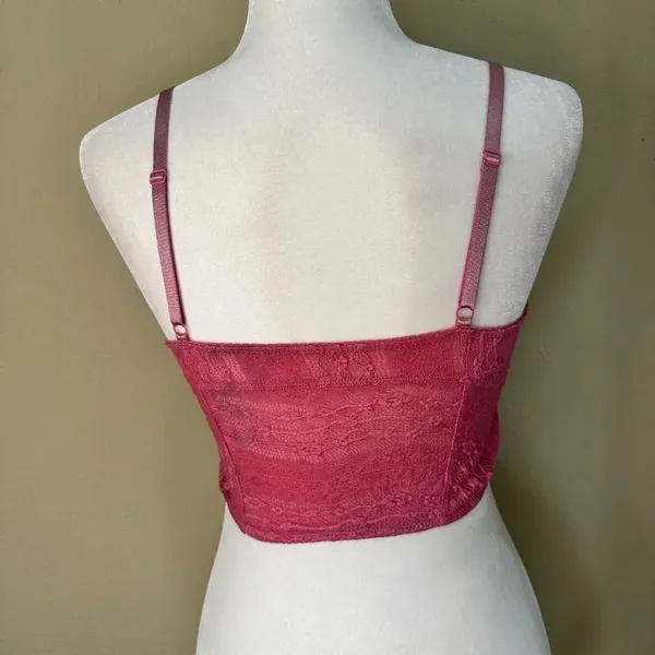 INTIMATELY FREE PEOPLE Lace Bralette Crop Top - Small - Image 3