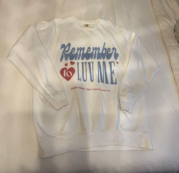 Comfort Colors Remember To Love Me Crewneck - Image 2
