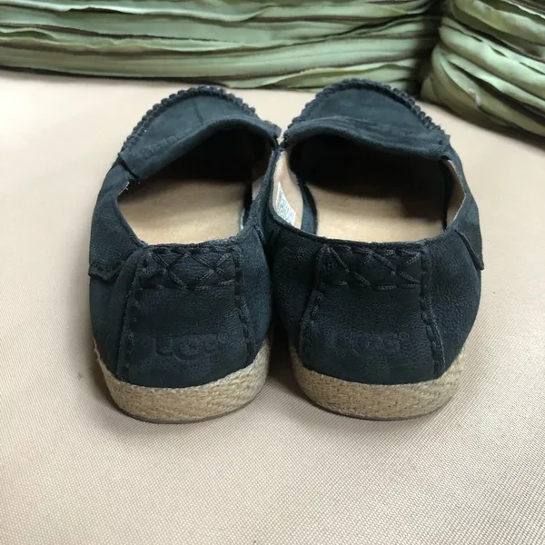 Ugg Australia‎ Marrah Black Leather Moccasins 7.5 - Image 6