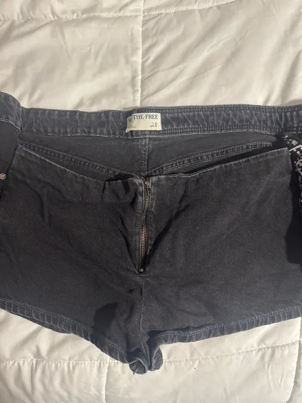 We The Free Maxine Denim Skort - Image 5