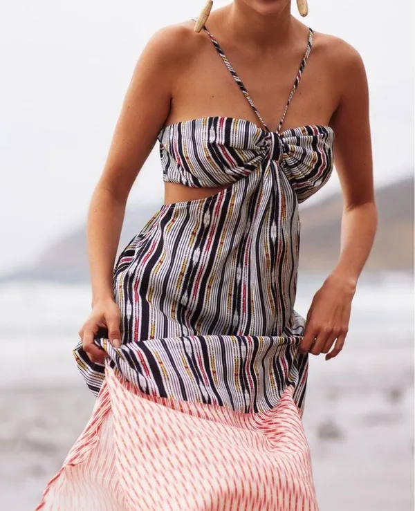 Anthropologie Bare Cutout Maxi Dress - Image 2