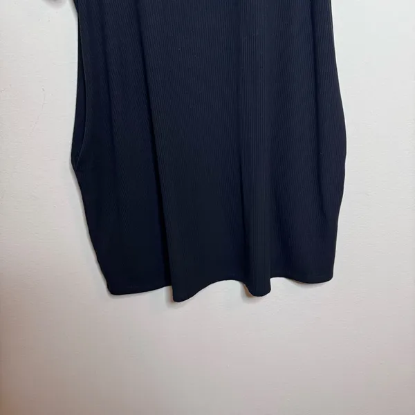 Reformation Ribbed T-Shirt Dress - Image 7