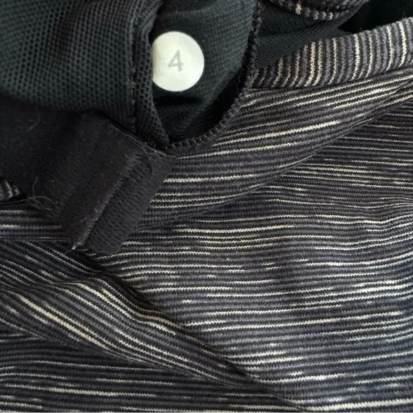 Lululemon Power Y Athletic Tank Luon Wee Are From Space Black Cashew Size 4 - Image 10