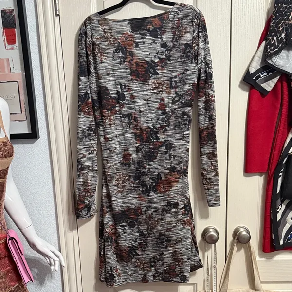 Roper‎ Floral Print Long Sleeve Dress Y2K Coastal Cowgirl Western Rodeo Retro - Image 3