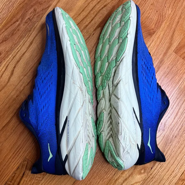 Hoka One One Clifton 8 Blue/Navy 1119393 DBOS Size 12M D NO BOX - Image 4