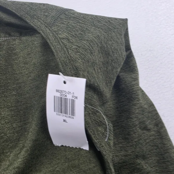 Old Navy NWT CloudComfy Active Dress XL Olive Green Heather Built-in Bra Shorts - Image 6