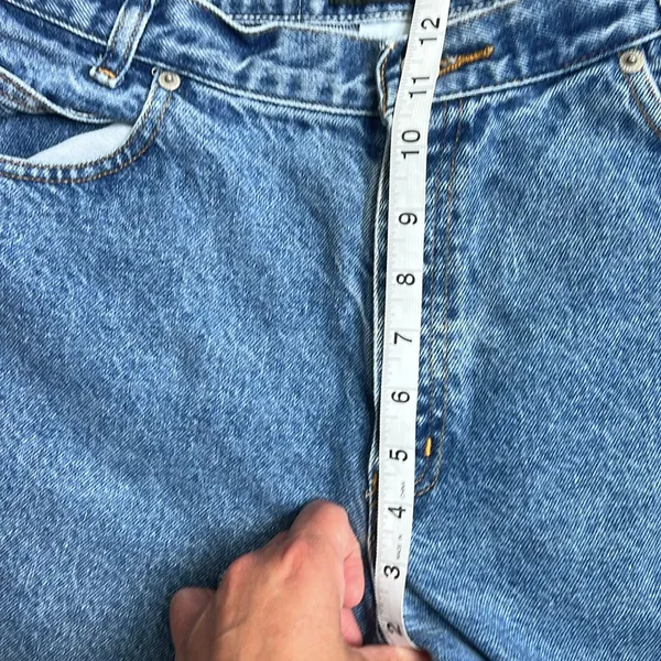 90s Memphis High Rise Tapered Leg Mom Jeans Size 12 Petite 💙 - Image 6