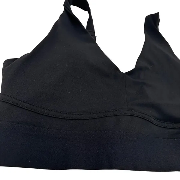 Fabletics Black All Day Eery Day Low Impact Sports Bra Size Medium - Image 2