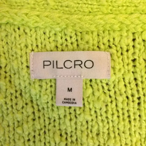 Anthropologie Pilcro V-neck vibrant Lime green medium - Image 6