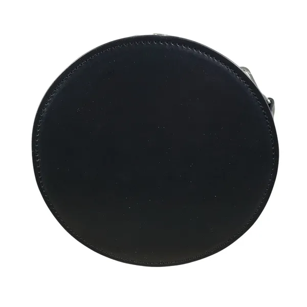 SALAR Italian Leather Studed Bucket Handbag Black Boho Luxury Rare Made In Italy - Image 11