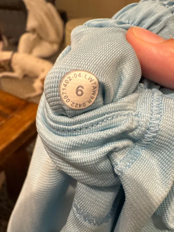 Light Blue Lululemon Shorts 2.5" Hotty Hot - Image 4