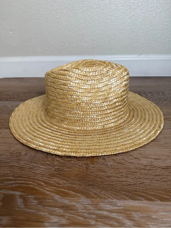 San Diego Hat Embroidered Butterfly Straw Women's Hat, OS - Image 4