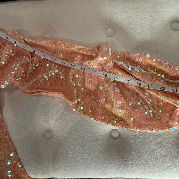 Endless Rose shirt sequined pink and peach new with tags - Image 11