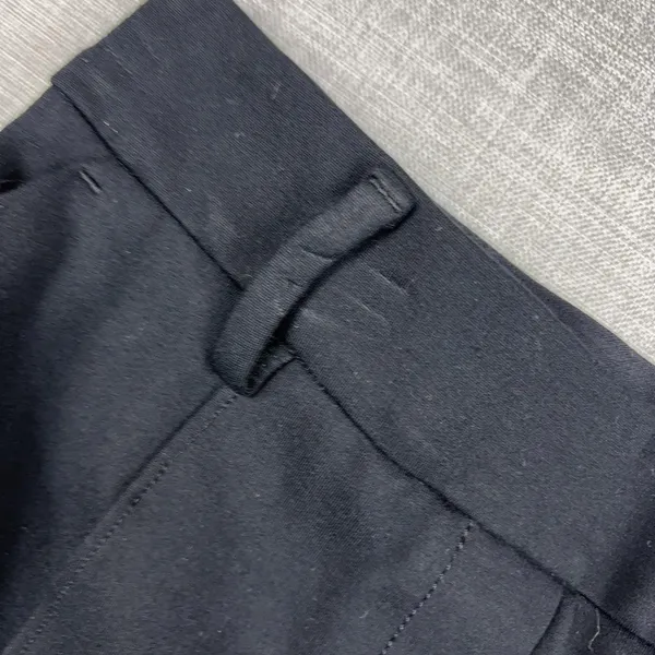 Spanx Pants Womens XS Black Ponte Tapered Pleated Pull On Stretch Dress - Image 6