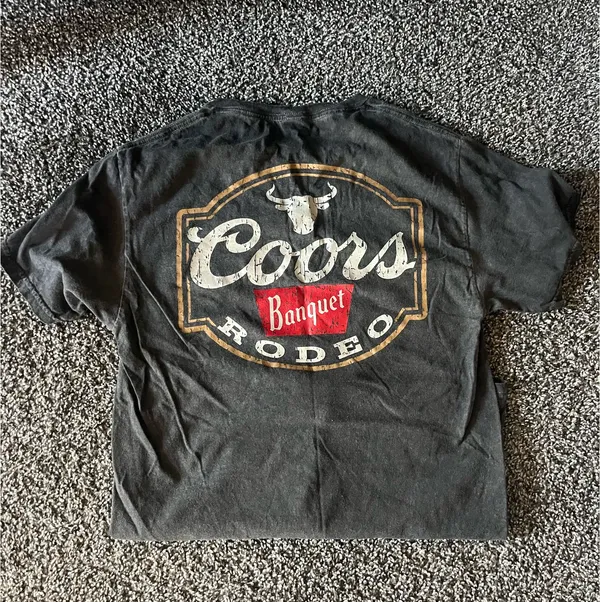 Coors Tshirt Black - Image 2