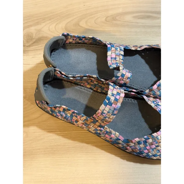 Cobb Hill Mantra Mary Jane Shoes Womens 9 Multi Color Woven Comfort Walking - Image 7