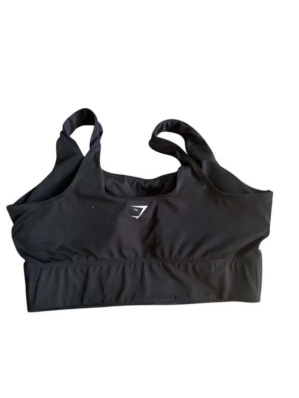 GYMSHARK Womens Black Sports Bra Size Medium - Image 3