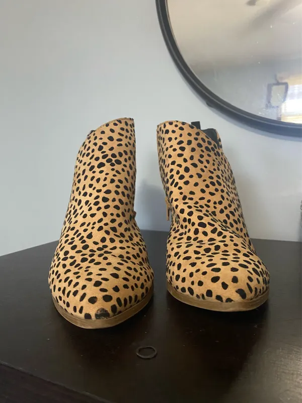 Animal Print Booties MIA - Image 2