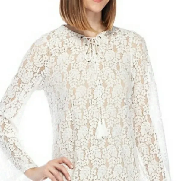 Alison Andrew’s White Lace Dress Medium New NWT‎ - Image 2