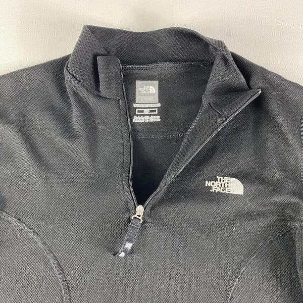 The North Face Flight‎ Series Jacket Womens Small Black Long Sleeve TNF 1/4 Zip - Image 2