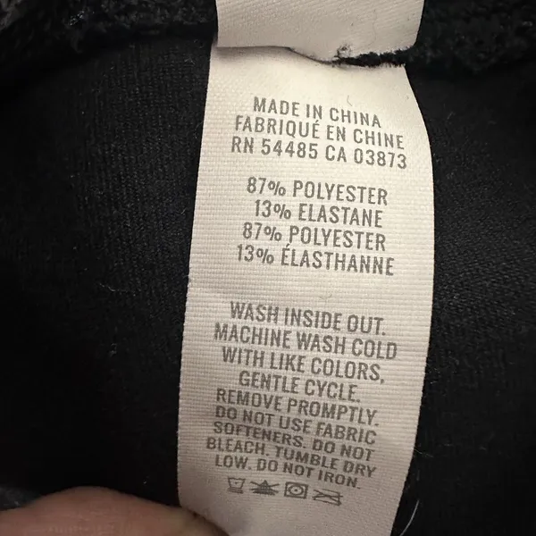 OFFLINE by Aerie‎ The Hugger Leggings Women XL Navy Blue Crackle Metallic Cross - Image 8