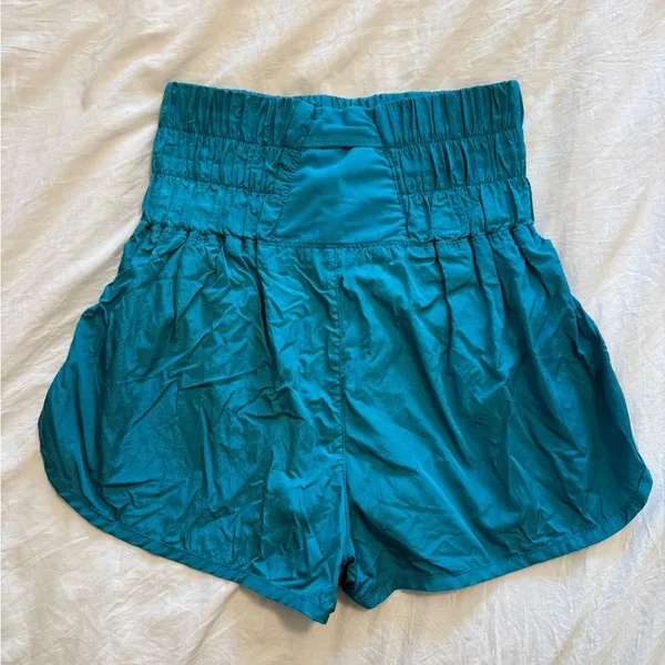 Free People Teal Women's Shorts - Image 2