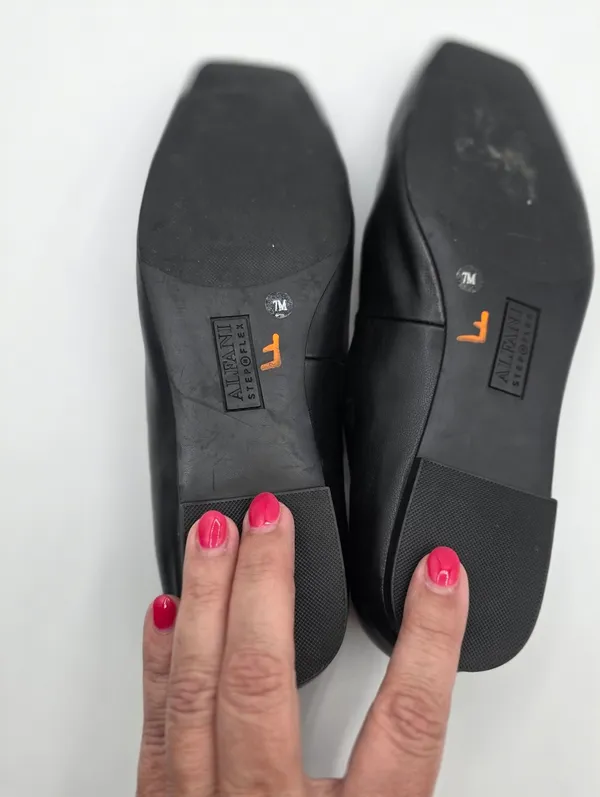 Alfani Step N' Flex Womens Neptoon Square Toe Flats Black Size 7 Ballet Flats - Image 13