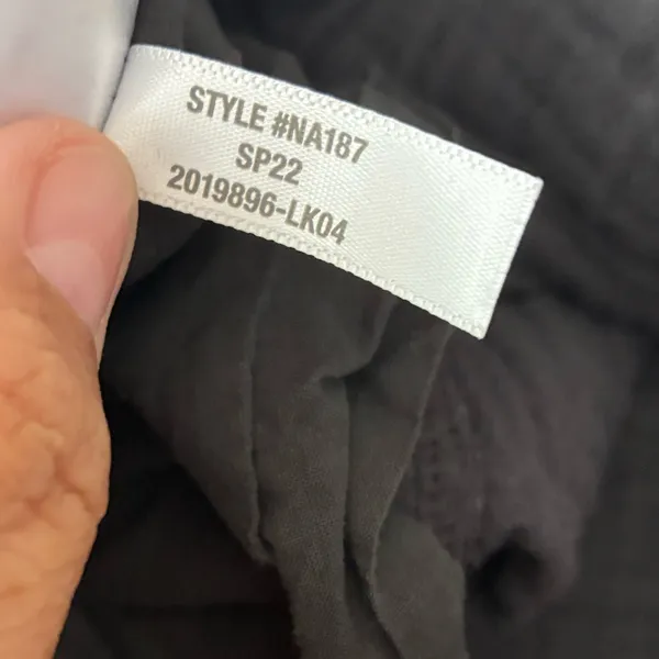 Madewell High Waist Womens Gray Gauze Cotton Comfy Shorts M - Image 15