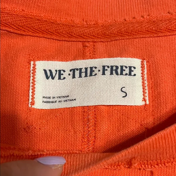 We The Free Bold Orange Top - Image 2