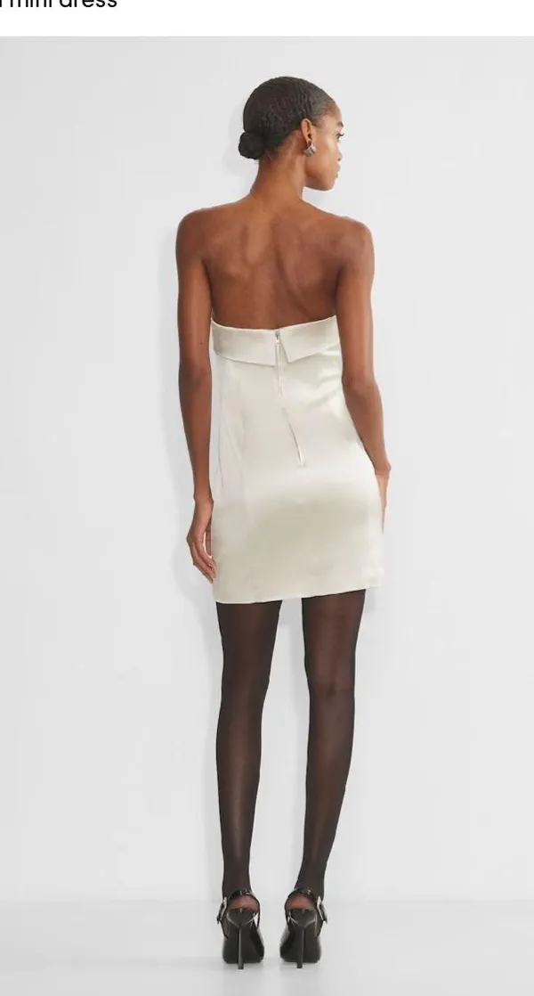 Aritzia Satin Dress - Image 4