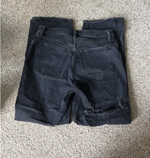 Abercrombie High-Rise Jeans 90s Straight Curve Love - Image 2
