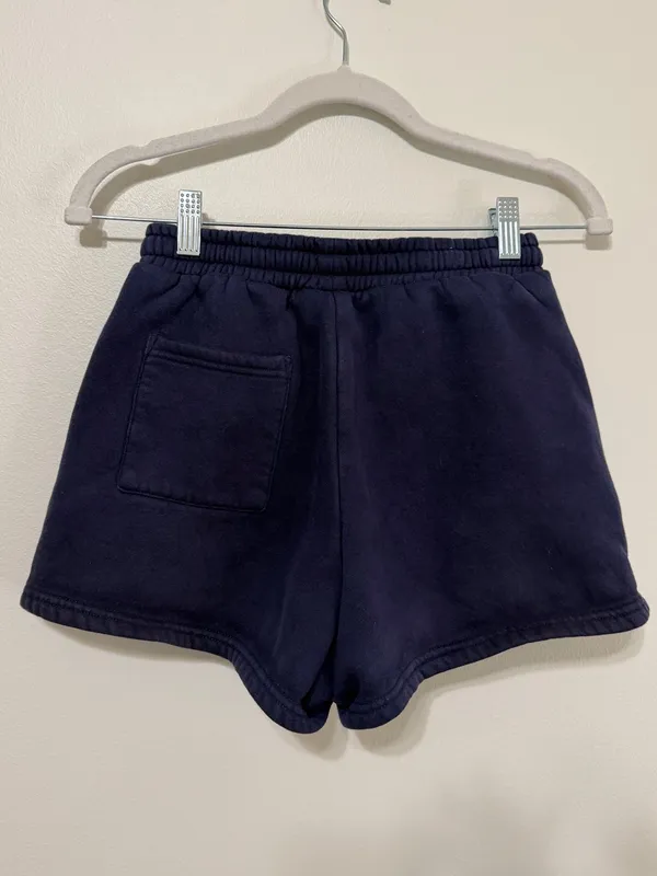 White Fox Season 7 Deep Sea Blue Lounge Sweat Shorts Size XS - Image 6