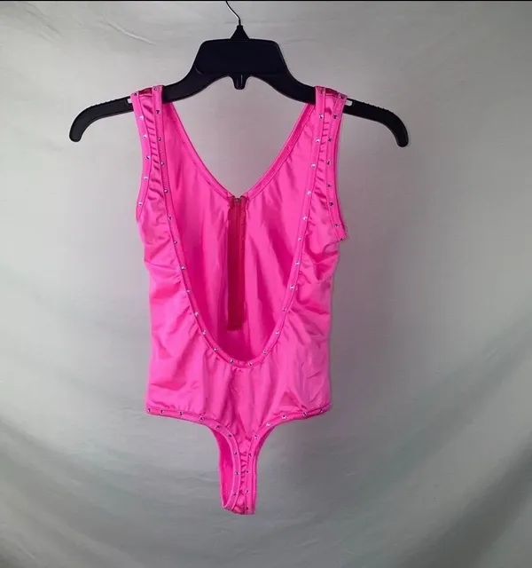 Lingerie Bodysuit Pink - Image 6