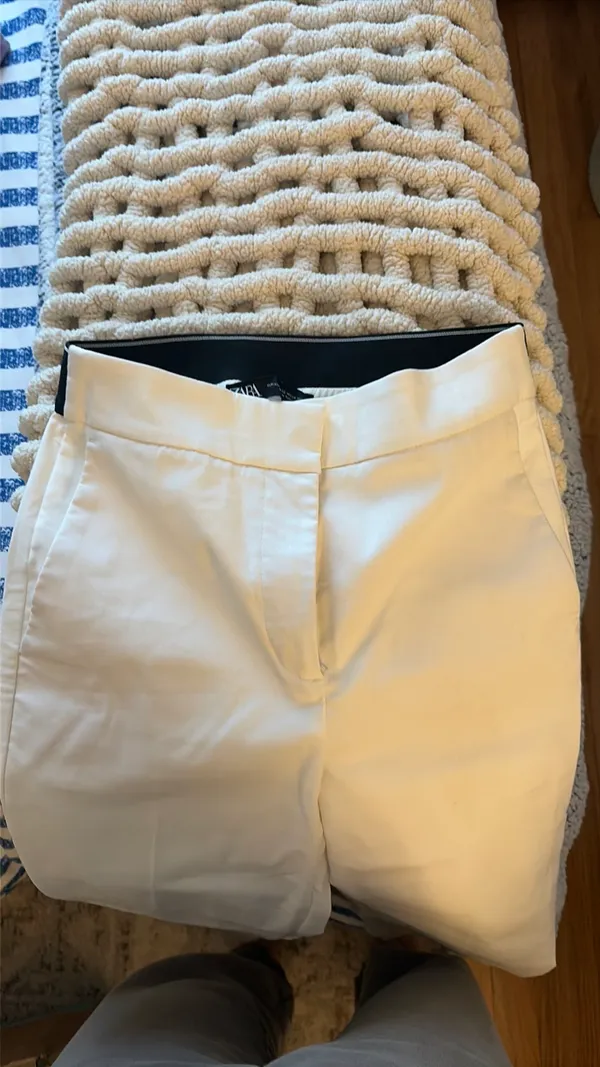 White Zara business pants  - Image 3