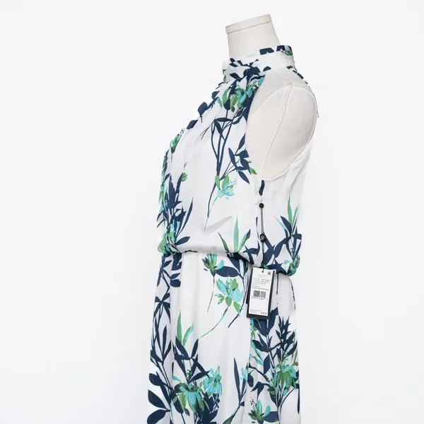 Adrianna Papell Floral Halter Midi‎ Dress - Image 13