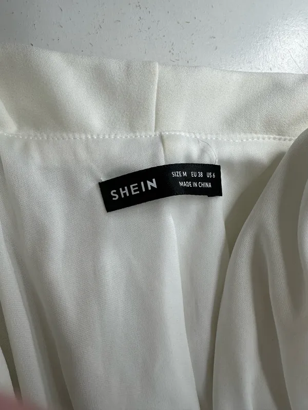 SHEIN white blazer dress - Image 3
