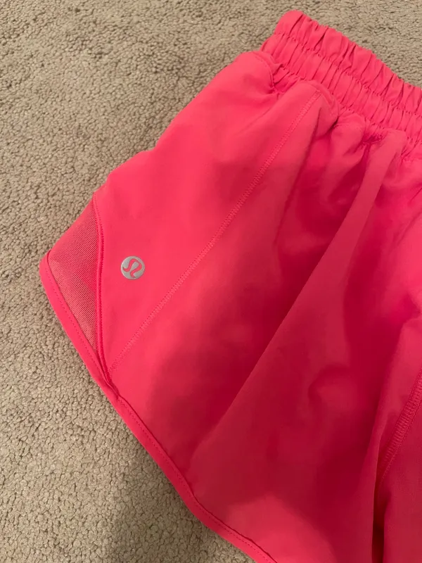 Pink Lululemon Hotty Hot Shorts 2.5" - Image 4