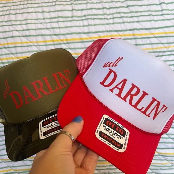 Hudson Westbrook trucker hat Red - Image 3