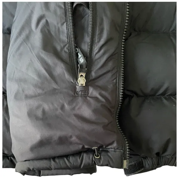 The North Face 1996 Nuptse 700 Goose Down Puffer Jacket Black Women’s Medium M - Image 8
