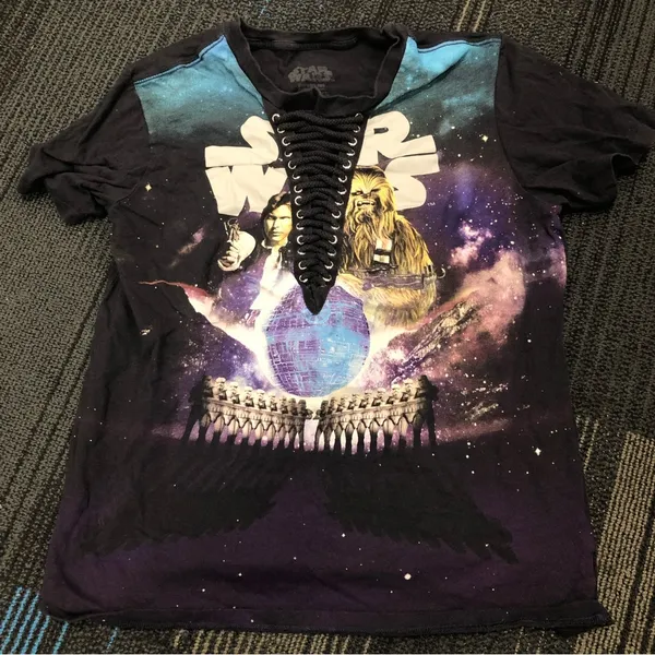 Star Wars Lace Up T-Shirt - Image 3