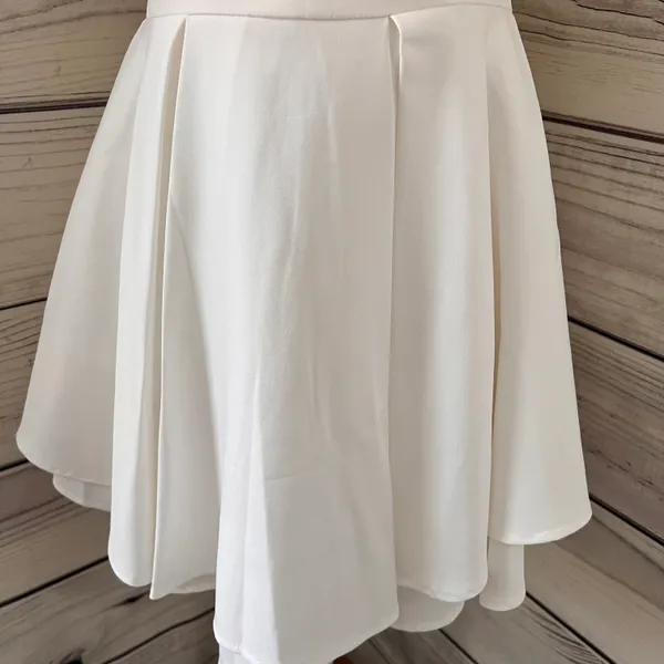 Latiste White Cutout Backless Fit & Flare Dress XS NWT - Image 6