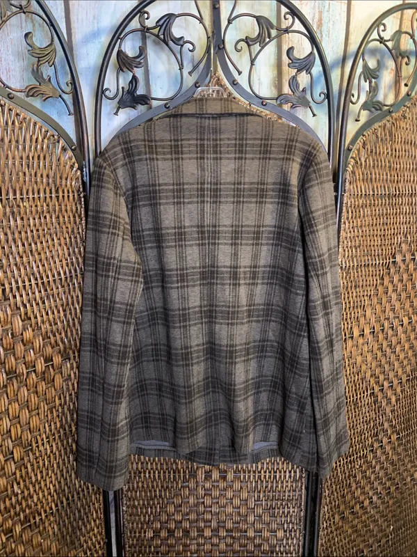 Sanctuary Plaid Jacket Blazer Size L - Image 5